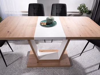 6343-Design-Esstisch-GS-777-Eiche-Artisan-Weiss-matt-ausziehbar-120-160-cm_2.jpg