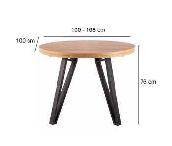 6441-Design-Esstisch-GX-111-Eiche-Artisan-Schwarz-matt-ausziehbar-Esszimmer_2.jpg
