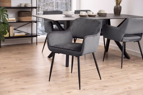 Design Esszimmerstuhl SL-1 Stuhl Stühle Samt Esszimmer Velour
