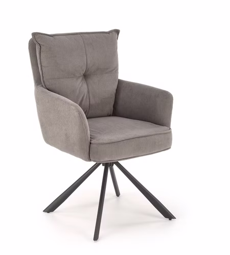 Design Esszimmerstuhl STH-999 Cordstoff Cord 180 Grad drehbar Stuhl