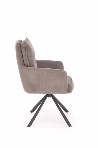 Design Esszimmerstuhl STH-999 Cordstoff Cord 180 Grad drehbar Stuhl