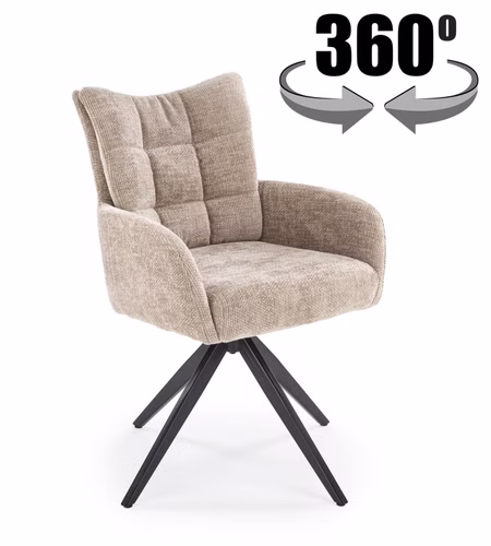 Design Esszimmerstuhl STH-200 drehbar 360 Grad Stuhl Esszimmer Stühle