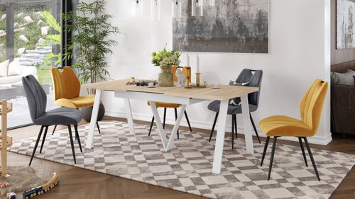 Design Esstisch ZAV-2 ausziehbar XXL 180 - 330 cm Esszimmertisch Tisch