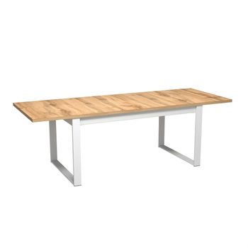 6593-Design-Esstisch-Tisch-DC-4-Eiche-Wotan-Weiss-matt-ausziehbar-160---200---240_6.jpg