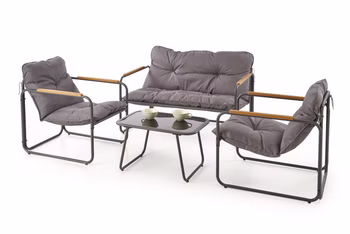 6617-Design-HGA-222-Gartenmoebel-Set-Grau---Braun-4-teilig-mit-Sofa--2-Stuehlen-und-Couchtisch-Gartengarnitur-Outdoor-Terrasse.jpg