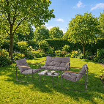 6617-Design-HGA-222-Gartenmoebel-Set-Grau---Braun-4-teilig-mit-Sofa--2-Stuehlen-und-Couchtisch-Gartengarnitur-Outdoor-Terrasse.png