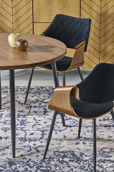6620-Design-Esstisch-rund-HBA-111-Nussbaum-Schwarz-runder-Esszimmer-Tisch-Kuechentisch_3.jpg