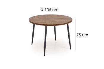 6620-Design-Esstisch-rund-HBA-111-Nussbaum-Schwarz-runder-Esszimmer-Tisch-Kuechentisch_9.jpg