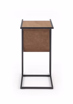 6622-Design-Beistelltisch-HCO-111-Eiche-Gold---Schwarz-47x33x65-cm-mit-Ablage-und-Tasche-Zeitungsstaender-Notebooktisch-Nachttisch_3.jpg