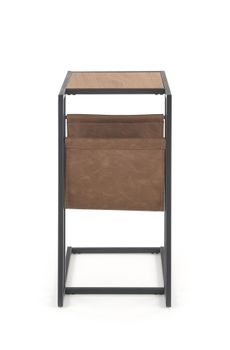 6622-Design-Beistelltisch-HCO-111-Eiche-Gold---Schwarz-47x33x65-cm-mit-Ablage-und-Tasche-Zeitungsstaender-Notebooktisch-Nachttisch_4.jpg