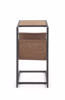 6622-Design-Beistelltisch-HCO-111-Eiche-Gold---Schwarz-47x33x65-cm-mit-Ablage-und-Tasche-Zeitungsstaender-Notebooktisch-Nachttisch_4.jpg