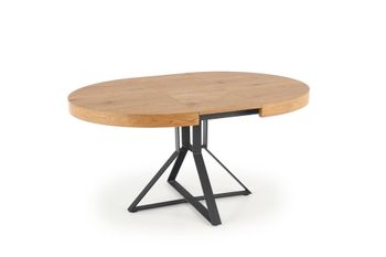 6651-Design-Esstisch-rund-HA-300-Eiche-Gold-Schwarz-matt-ausziehbar-Tisch.jpg