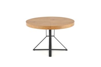 6651-Design-Esstisch-rund-HA-300-Eiche-Gold-Schwarz-matt-ausziehbar-Tisch_7.jpg