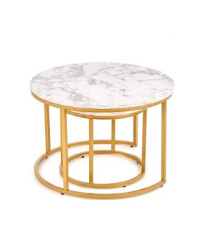 6688-Design-2er-Set-Couchtisch-HAW-777-Marmor-Gold-Weiss-rund-Tisch-Wohnzimmertisch_2.jpg