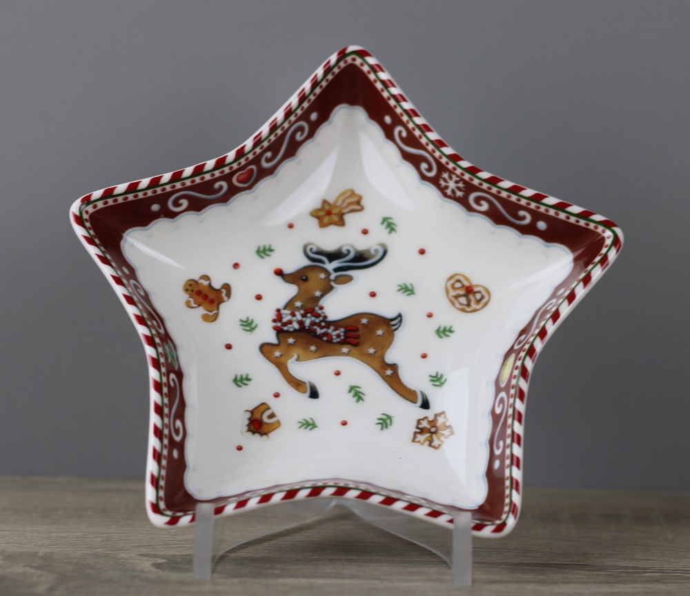 V&B Weihnachten Rentier Sternschale