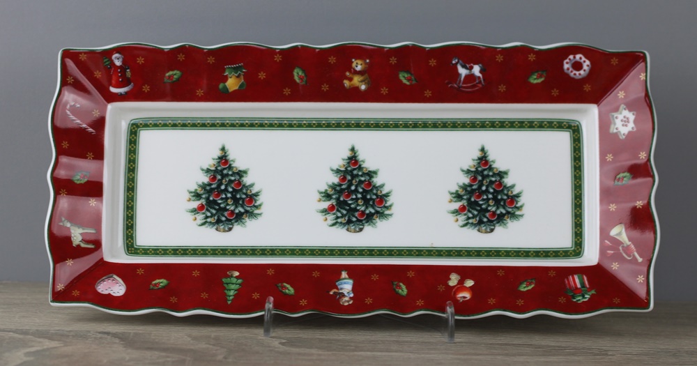 V&B Weihnachten Servierplatte Dipschale