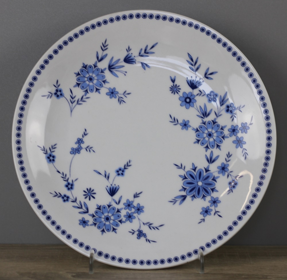 Doris bayrisch blau Kuchenteller