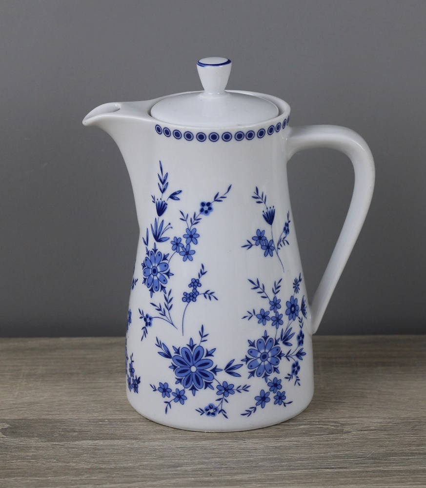 SW Doris bayrisch blau Kaffeekanne kleine Kanne