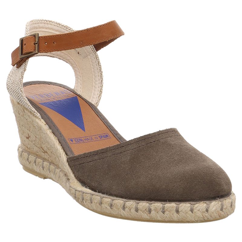 Verbenas | Malena Mahon Serraje | 060154V-0001 | Keilsandalette | braun | ash