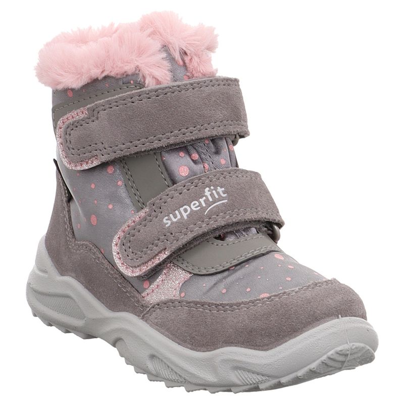 Superfit | Glacier | 1-009226 | Mädchen Schneeboot | Goretex | grau | rosa