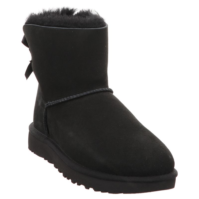 UGG - W Mini Bailey Bow II - 1016501 - Boots - Lammfell | schwarz