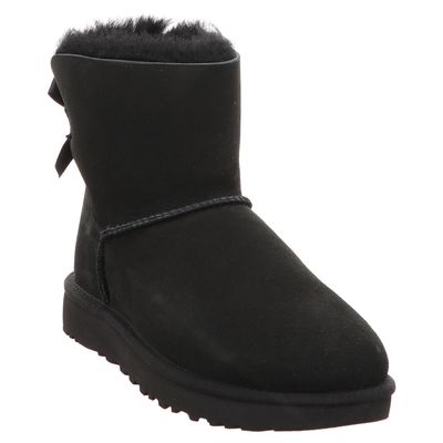 UGG - W Mini Bailey Bow II - 1016501 - Boots - Lammfell schwarz