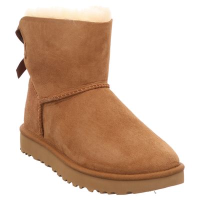 UGG - W Mini Bailey Bow II - 1016501 - Boots - Lammfell braun