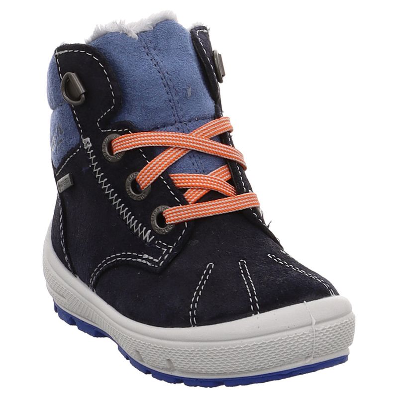 Superfit | Groovy | 1-006309 | Jungen Schneeboot | Goretex | blau | orange