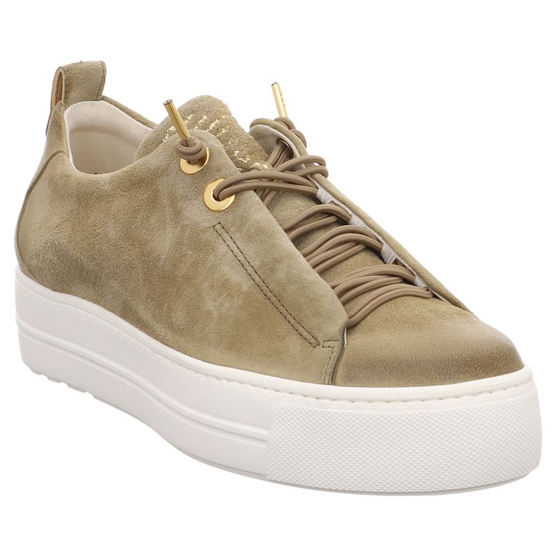 Paul Green - Plateau Sneaker - 5017 - Super Soft | grün | grau