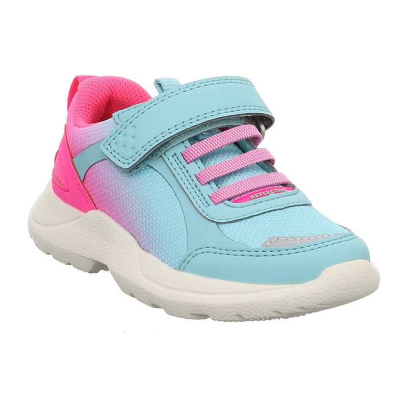 Superfit | Rush | 1-000211 | Halbschuh | Sneaker | hellgrün | pink