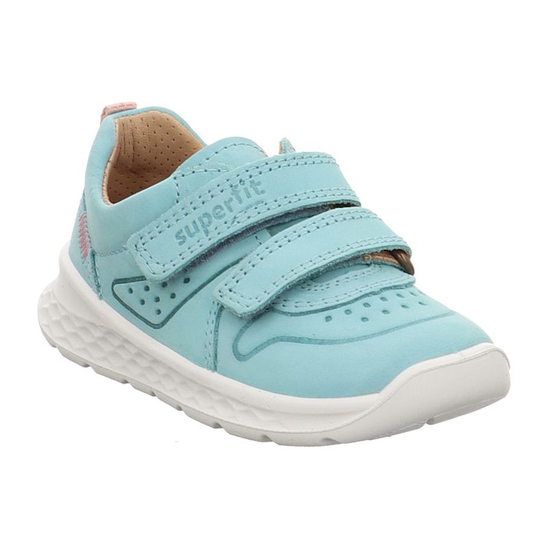Superfit | Breeze | 1-000365 | Lauflern Halbschuh | Klett | hellgrün | rosa