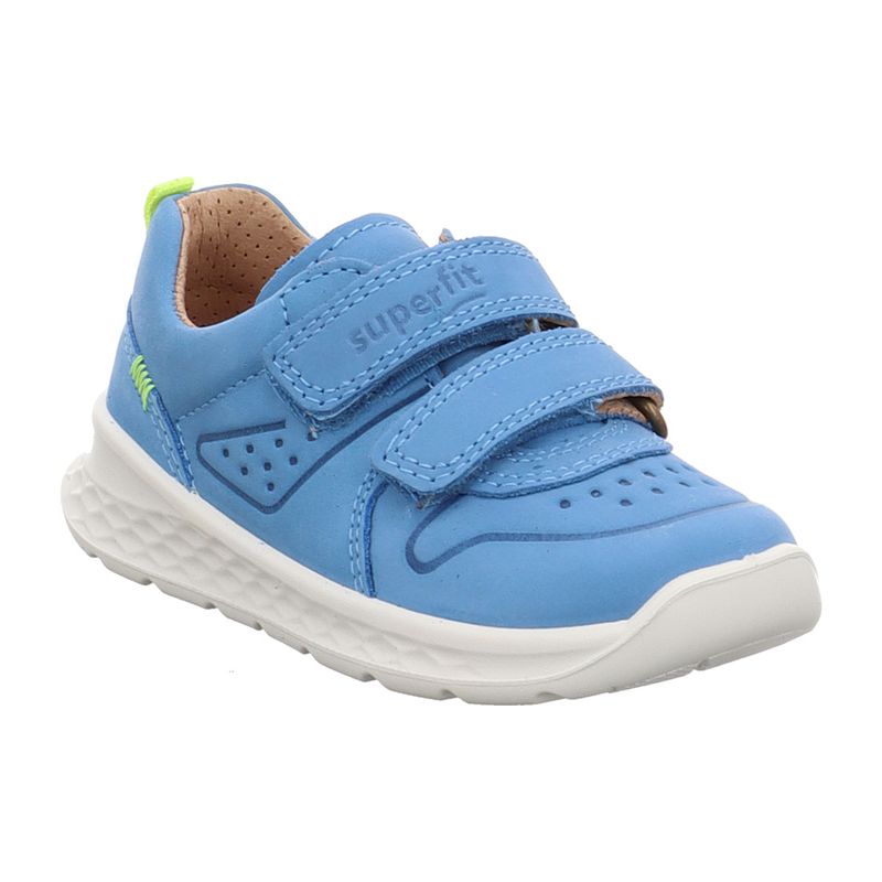 Superfit | Breeze | 1-000365 | Lauflern Halbschuh | Klett | hellblau | gelb