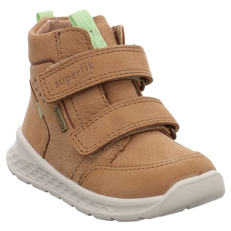 Superfit - Breeze - 1-000367 - Lauflern Boot Goretex | braun | hellgrün