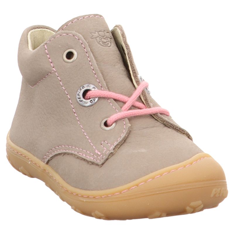 Ricosta - Pepino - Cory - 50 1200102 - Lauflern Schnürschuh | grau | rosa