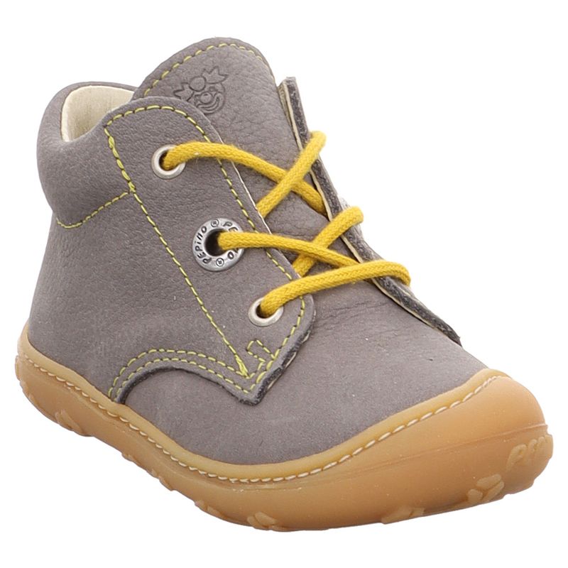 Ricosta - Pepino - Cory - 50 1200102 - Lauflern Schnürschuh | grau | gelb