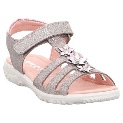 Ricosta - Cleo - 50 6400102 - Mädchen Sandale - Blume grau