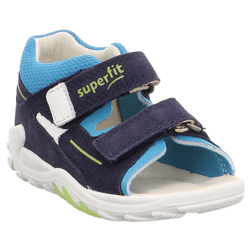 Superfit | Flow | 1-000035 | Lauflern Sandale | Klett | blau | türkis