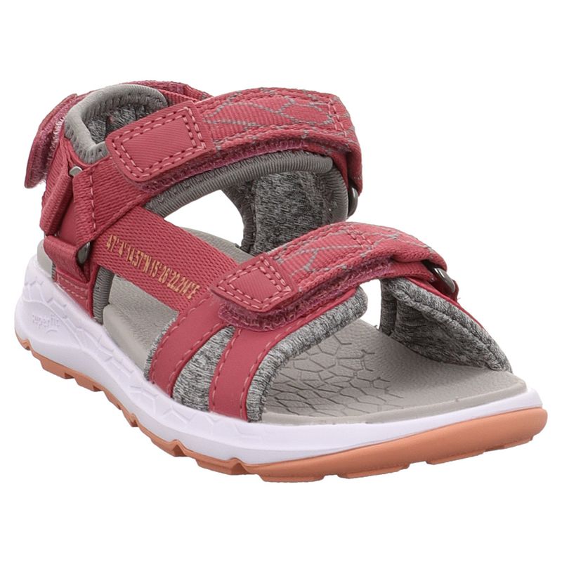 Superfit - Criss Cross - 1-000580 - Klett Sandale | pink | orange