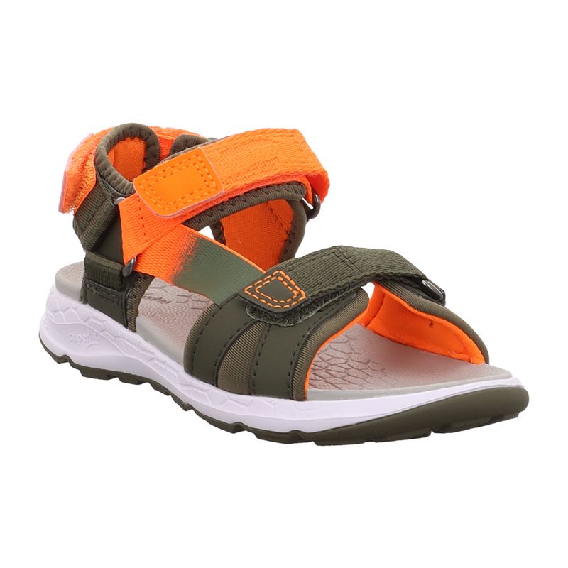 Superfit - Criss Cross - 1-000580 - Klett Sandale | grün | orange