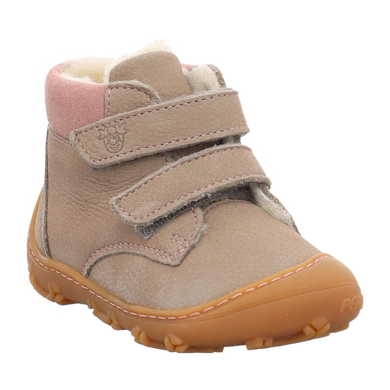 Ricosta - Pepino - Nico - 50 1500403 - Boots - Lauflern - Klett | grau | rosa