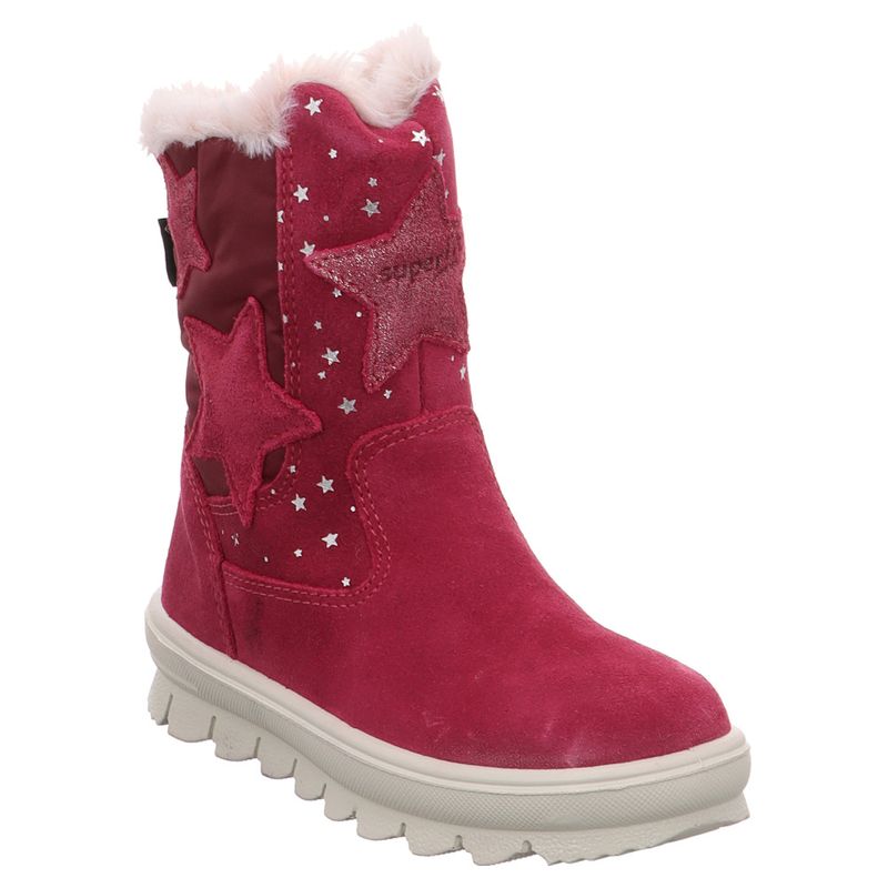 Superfit - Flavia - 1-000219 - Stiefel - Reißverschluss - Sterne | rot