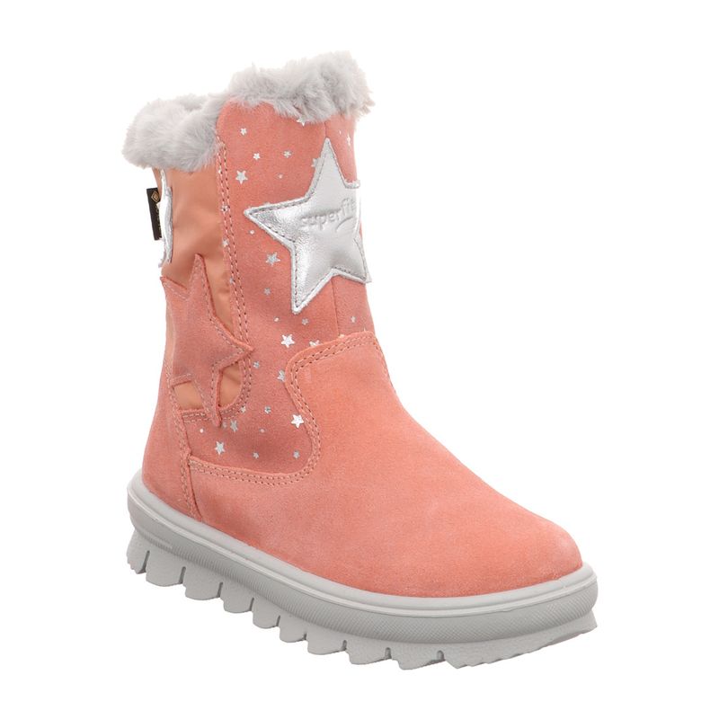 Superfit - Flavia - 1-000219 - Stiefel - Reißverschluss - Sterne | rosa | silber