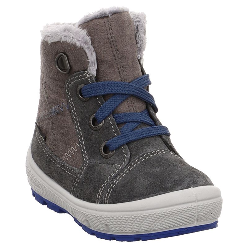 Superfit | Groovy | 1-006318 | Schnürsenkel | Schneeboot | grau | blau
