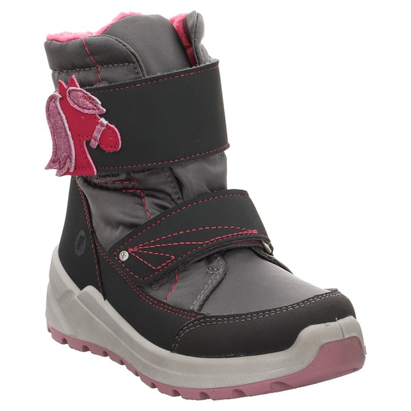 Ricosta | Garei | 50 9000102 | Schneeboots | Mädchen | grau | pink