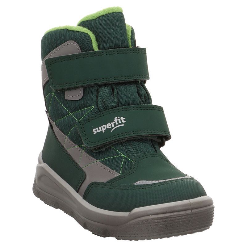 Superfit | Mars | 1-009086 | Warmfutter | Schneeboot | Klett | grün | hellgrau