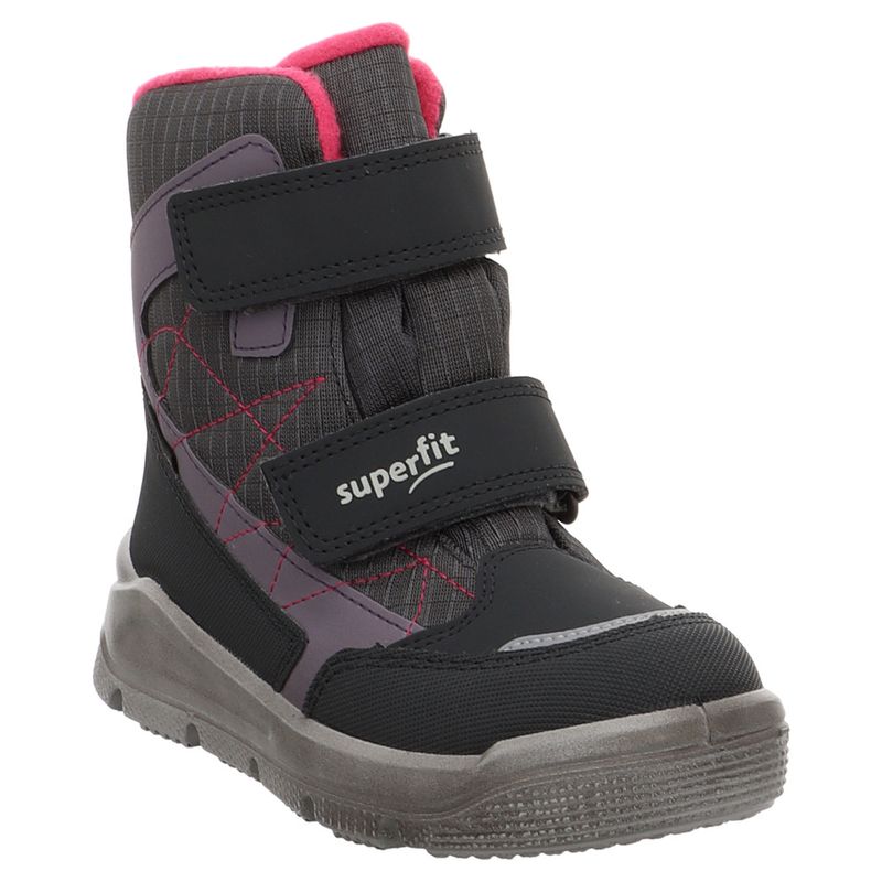 Superfit | Mars | 1-009086 | Warmfutter | Schneeboot | Klett | grau | lila