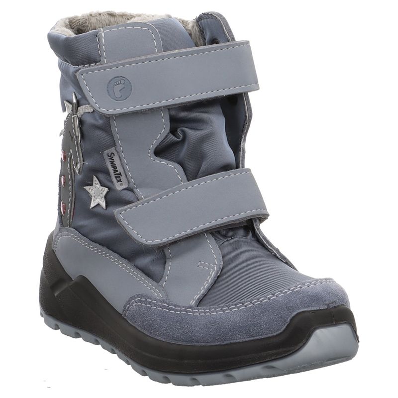 Ricosta | Annika | 50 9000902 | Schneeboots Mädchen | Blinklicht | grau | calcit