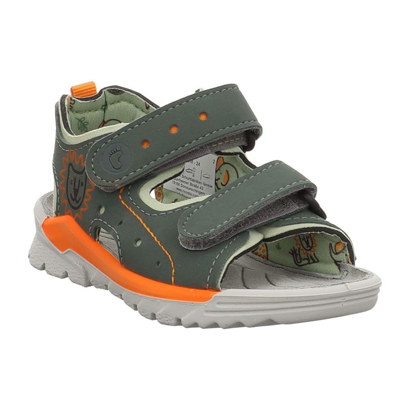 Ricosta - Pepino - 50 4500102 - Surf - Sandale - Klett | grün | grau