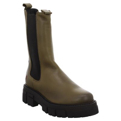 Apple of Eden - Cher - Chunky Chelsea Boot grün | schwarz