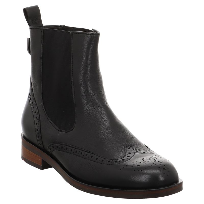 Lloyd | 23-333 | Chelsea Boot | Brogue Stil | schwarz